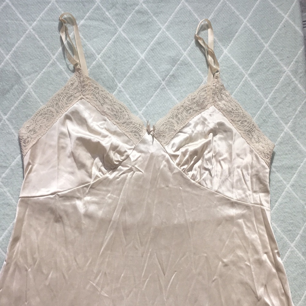 VTG ADONNA full slip dress nylon.